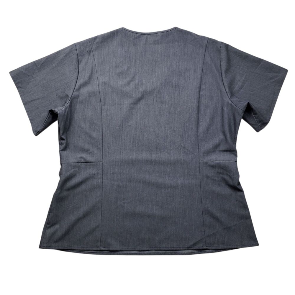 Figs Aburi Womens Scrub Top Womens XXL gray W20SW1036 - Picture 9 of 10